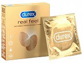 Durex (Дюрекс) презервативы Real Feel 3шт, 