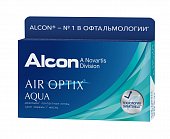 Контактные линзы Air Optix Aqua, 6 pk -7,00 (8,6), Алкон