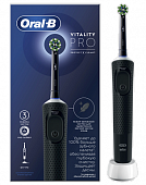 Oral-B (Орал-Би) Электрическая зубная щетка Vitality Pro D103.413.3 тип 3708 с зарядным устройством, тип 3757, черный, Braun GmbH