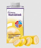 Nutridrink (Нутридринк) смесь высококалорийная со вкусом банана, 200мл, 