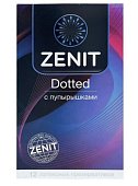 Zenit (Зенит) Презервативы латексные с точками Dotted 12шт, Чайна Тяньджин Рекэйр Ко Лтд.
