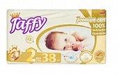 Taffy Premium (Таффи) подгузники для детей, размер 2 (3-6 кг) 38шт, 