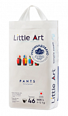 Little Art (Литтл Арт) подгузники-трусики детские, размер L от 9-12кг, 46шт , FUJIAN YIFA HYGIENE PRODUCTS co., LTd.