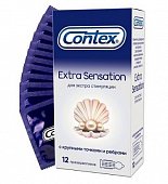 Contex (Контекс) презервативы Extra Sensation 12шт, Рекитт Бенкизер Хелскэр/ССЛ Мануфактуринг