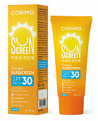 Corimo (Коримо) крем для лица и тела с коллагеном антивозрастной солнцезащитный водостойкий SPF30, 50 мл, MIDO Cosmetics Co.,Ltd