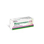 Моксонидин-СЗ, таблетки, покрытые пленочной оболочкой 0,2мг, 28 шт